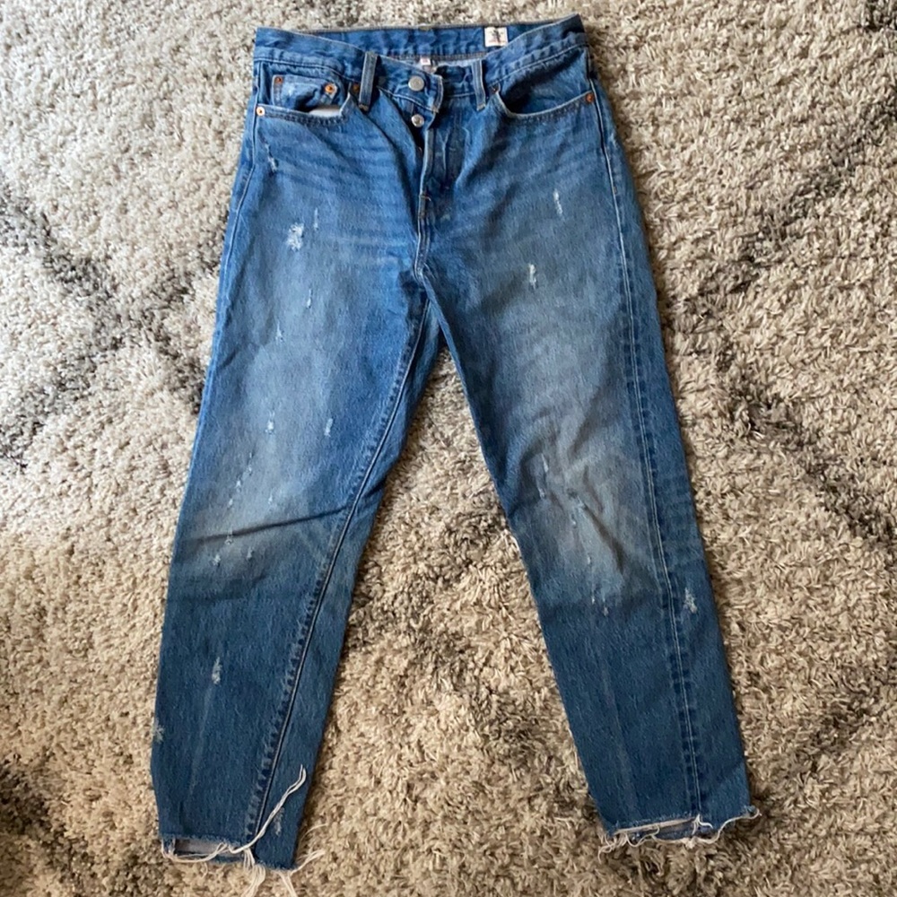 Levi’s White Cone High Waist Cone Denim Jeans - 28